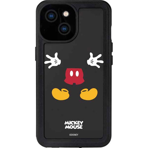 Disney Mickey Mouse Body iPhone 15 Waterproof Case